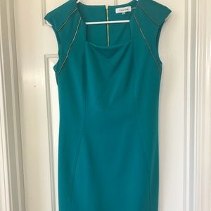 Calvin Klein Zipper Detail Dress